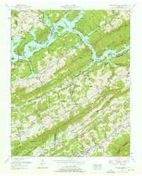 Download a high-resolution, GPS-compatible USGS topo map for Powder Springs, TN (1976 edition)