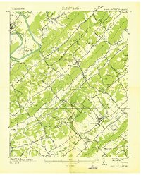 Download a high-resolution, GPS-compatible USGS topo map for Powell Station, TN (1936 edition)