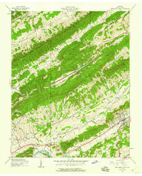 Download a high-resolution, GPS-compatible USGS topo map for Pressmens Home, TN (1959 edition)