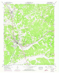 1949 Map of Selmer, TN, 1974 Print