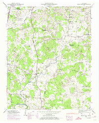 Download a high-resolution, GPS-compatible USGS topo map for Rally Hill, TN (1974 edition)