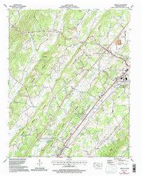 Download a high-resolution, GPS-compatible USGS topo map for Riceville, TN (1996 edition)
