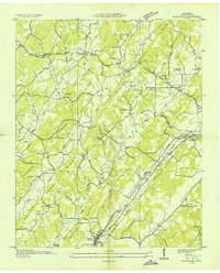 Download a high-resolution, GPS-compatible USGS topo map for Riceville, TN (1935 edition)