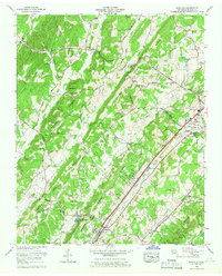 Download a high-resolution, GPS-compatible USGS topo map for Riceville, TN (1966 edition)