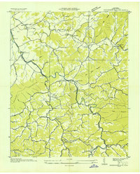 Download a high-resolution, GPS-compatible USGS topo map for Richardson Cove, TN (1935 edition)
