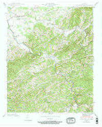 preview thumbnail of historical topo map of Sevier County, TN in 1940