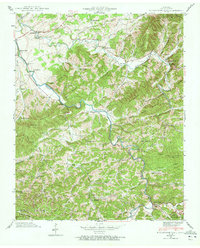 Download a high-resolution, GPS-compatible USGS topo map for Richardson Cove, TN (1972 edition)