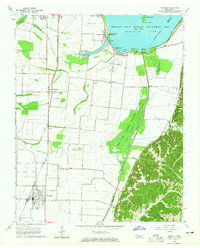Download a high-resolution, GPS-compatible USGS topo map for Ridgely, TN (1965 edition)