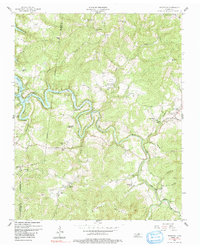 Download a high-resolution, GPS-compatible USGS topo map for Riverton, TN (1991 edition)