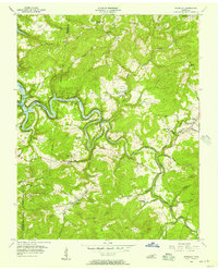 Download a high-resolution, GPS-compatible USGS topo map for Riverton, TN (1957 edition)