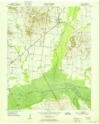 Download a high-resolution, GPS-compatible USGS topo map for Rives, TN (1951 edition)