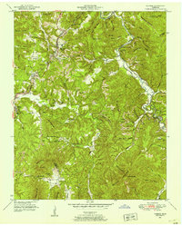 Download a high-resolution, GPS-compatible USGS topo map for Robbins, TN (1953 edition)