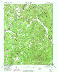 Download a high-resolution, GPS-compatible USGS topo map for Robbins, TN (1980 edition)