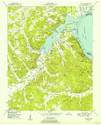 Download a high-resolution, GPS-compatible USGS topo map for Rockport, TN (1953 edition)