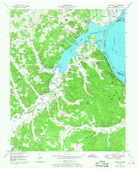 Download a high-resolution, GPS-compatible USGS topo map for Rockport, TN (1968 edition)