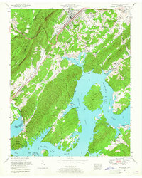 Download a high-resolution, GPS-compatible USGS topo map for Rockwood, TN (1965 edition)