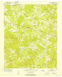 Download a high-resolution, GPS-compatible USGS topo map for Rose Creek, TN (1952 edition)