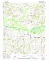 Download a high-resolution, GPS-compatible USGS topo map for Rossville, TN (1991 edition)