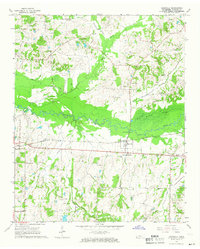 Download a high-resolution, GPS-compatible USGS topo map for Rossville, TN (1966 edition)