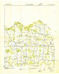 preview thumbnail of historical topo map of Bedford County, TN in 1936