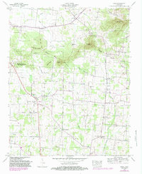 Download a high-resolution, GPS-compatible USGS topo map for Rover, TN (1984 edition)