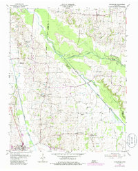 Download a high-resolution, GPS-compatible USGS topo map for Rutherford, TN (1985 edition)