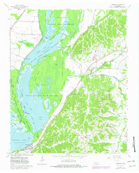 Download a high-resolution, GPS-compatible USGS topo map for Samburg, TN (1982 edition)