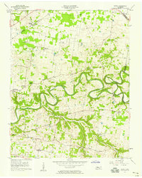 Download a high-resolution, GPS-compatible USGS topo map for Sango, TN (1958 edition)