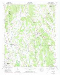 1949 Map of Milledgeville, TN, 1974 Print