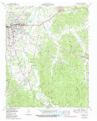 Download a high-resolution, GPS-compatible USGS topo map for Savannah, TN (1992 edition)