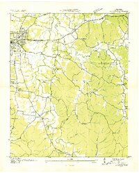 Download a high-resolution, GPS-compatible USGS topo map for Savannah, TN (1936 edition)