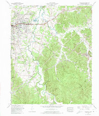 Download a high-resolution, GPS-compatible USGS topo map for Savannah, TN (1974 edition)