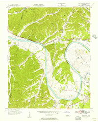 Download a high-resolution, GPS-compatible USGS topo map for Scottsboro, TN (1956 edition)