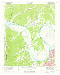 Download a high-resolution, GPS-compatible USGS topo map for Scottsboro, TN (1970 edition)