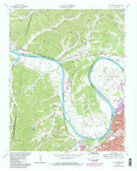 Download a high-resolution, GPS-compatible USGS topo map for Scottsboro, TN (1984 edition)