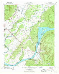 Download a high-resolution, GPS-compatible USGS topo map for Sequatchie, TN (1942 edition)