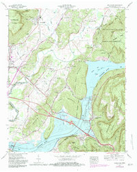 Download a high-resolution, GPS-compatible USGS topo map for Sequatchie, TN (1983 edition)