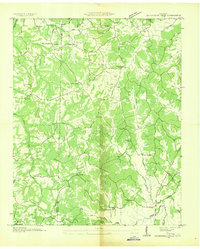 Download a high-resolution, GPS-compatible USGS topo map for Seventeen Creek, TN (1936 edition)