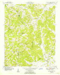 Download a high-resolution, GPS-compatible USGS topo map for Seventeen Creek, TN (1953 edition)