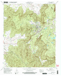 Download a high-resolution, GPS-compatible USGS topo map for Sewanee, TN (1977 edition)
