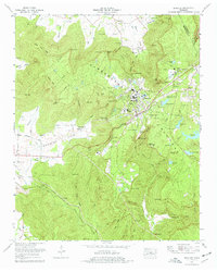 preview thumbnail of historical topo map of Sewanee, TN in 1974