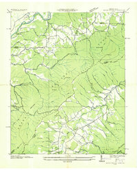 Download a high-resolution, GPS-compatible USGS topo map for Shady Valley, TN (1935 edition)