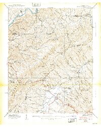 Download a high-resolution, GPS-compatible USGS topo map for Shady Valley, TN (1938 edition)