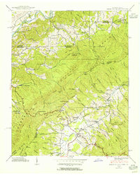 Download a high-resolution, GPS-compatible USGS topo map for Shady Valley, TN (1955 edition)