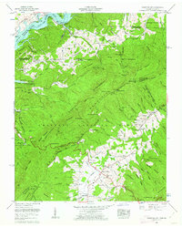 Download a high-resolution, GPS-compatible USGS topo map for Shady Valley, TN (1962 edition)