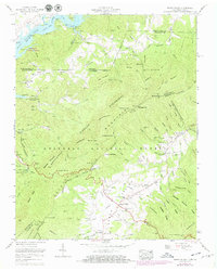 Download a high-resolution, GPS-compatible USGS topo map for Shady Valley, TN (1971 edition)