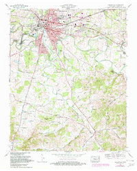 Download a high-resolution, GPS-compatible USGS topo map for Shelbyville, TN (1982 edition)