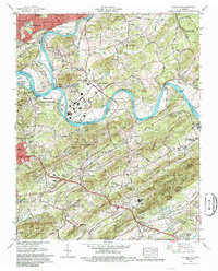 Download a high-resolution, GPS-compatible USGS topo map for Shooks Gap, TN (1986 edition)