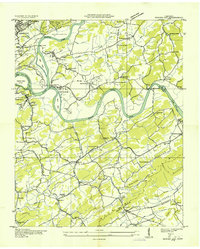 Download a high-resolution, GPS-compatible USGS topo map for Shooks Gap, TN (1936 edition)