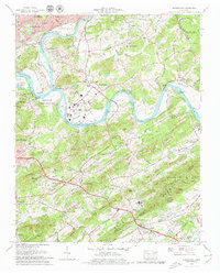 Download a high-resolution, GPS-compatible USGS topo map for Shooks Gap, TN (1979 edition)